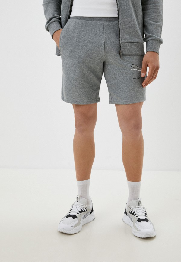 

Шорты спортивные PUMA, Серый, ATHLETICS Shorts 8" TR