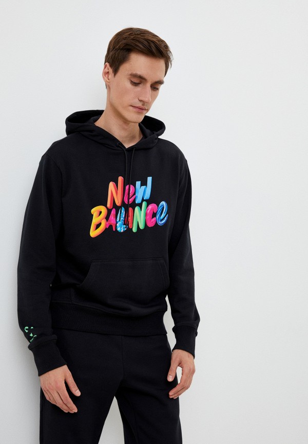 

Худи New Balance, Черный, NB Artist Pack Velvet Spectrum Hoodie