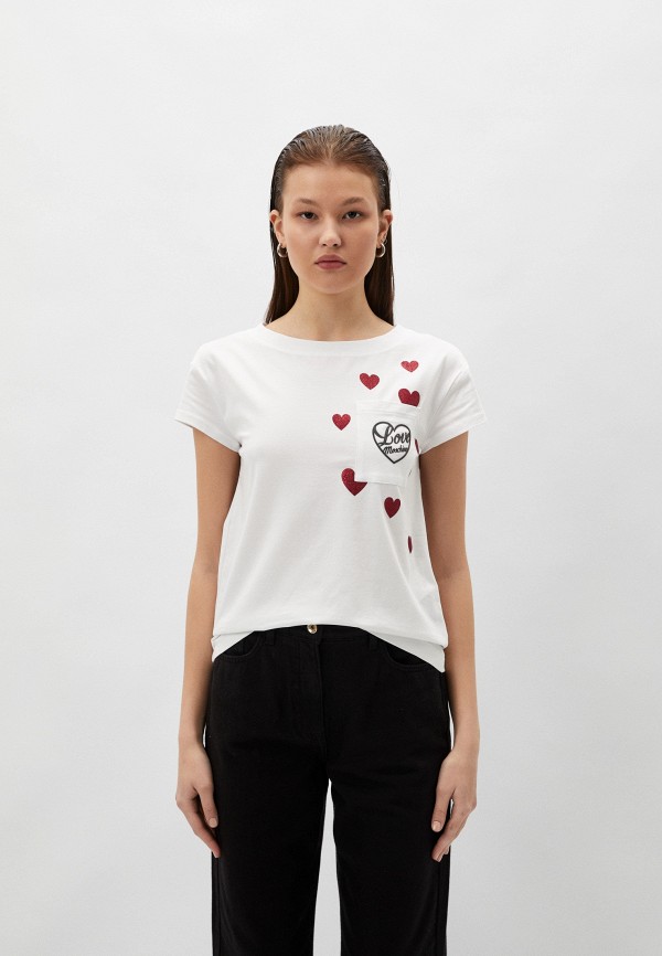 

Футболка Love Moschino, Белый