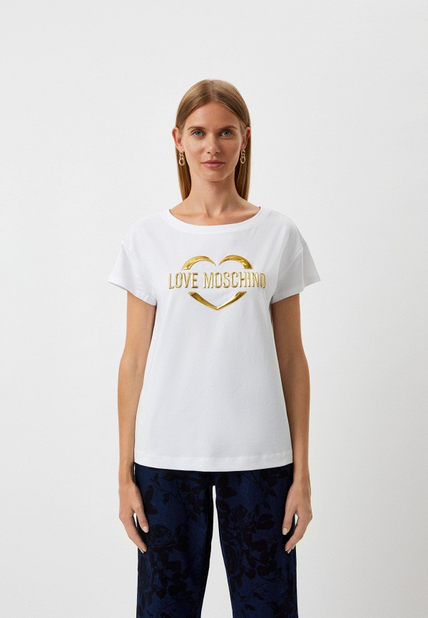 

Футболка Love Moschino, Белый