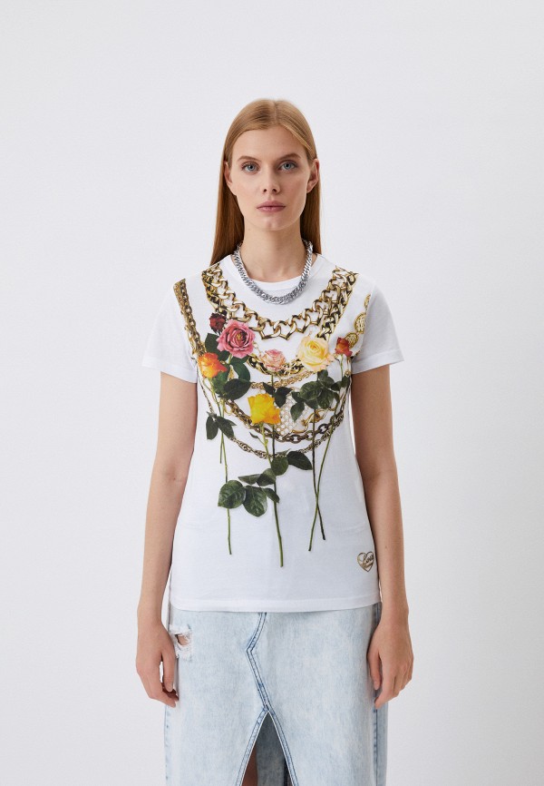 

Футболка Love Moschino, Белый