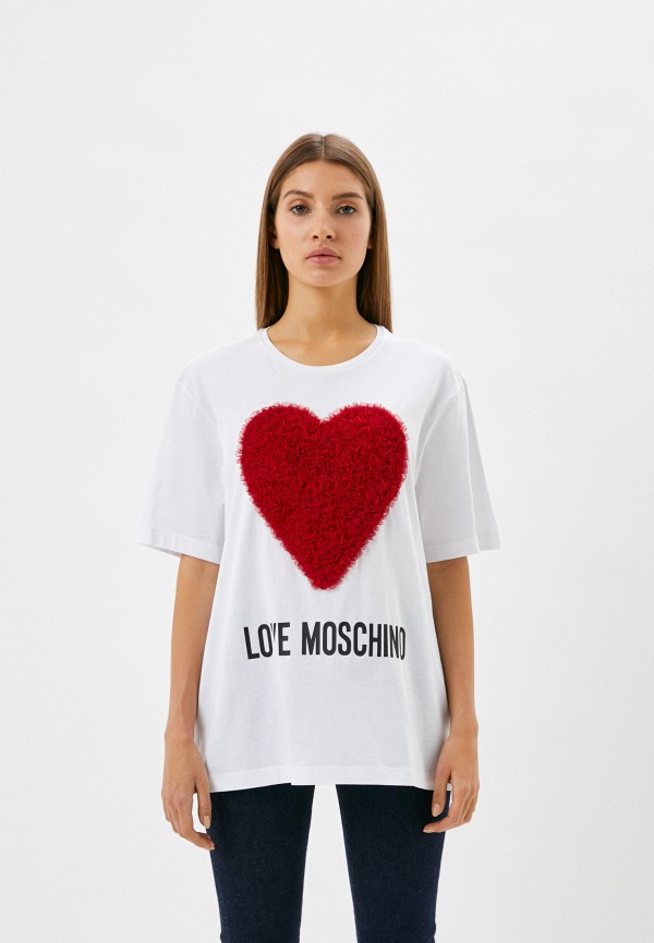

Футболка Love Moschino, Белый