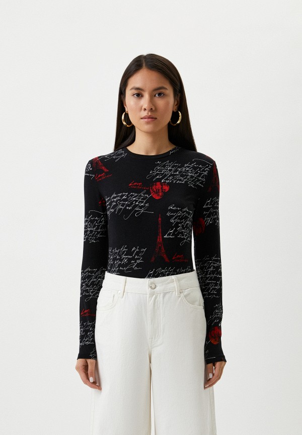 

Лонгслив Love Moschino, Черный