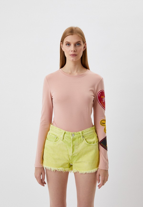 

Лонгслив Love Moschino, Бежевый