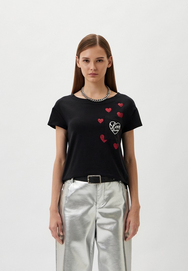 

Футболка Love Moschino, Черный