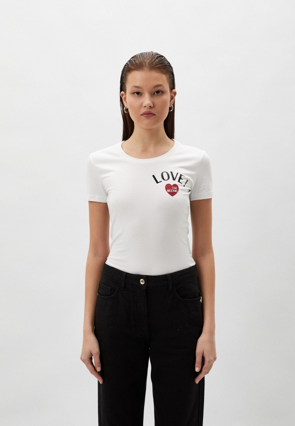 

Футболка Love Moschino, Белый