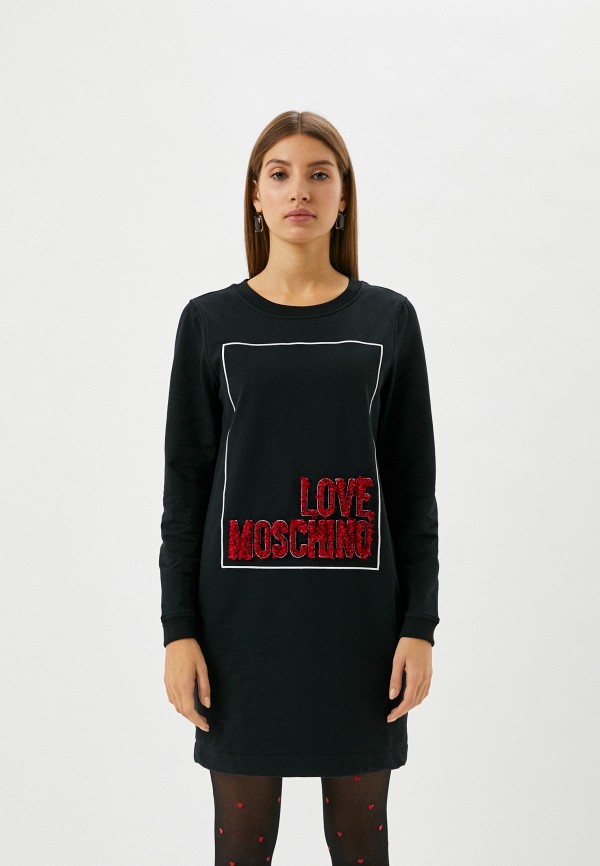 

Платье Love Moschino, Черный