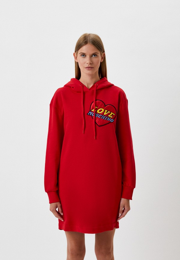 

Платье Love Moschino, Красный
