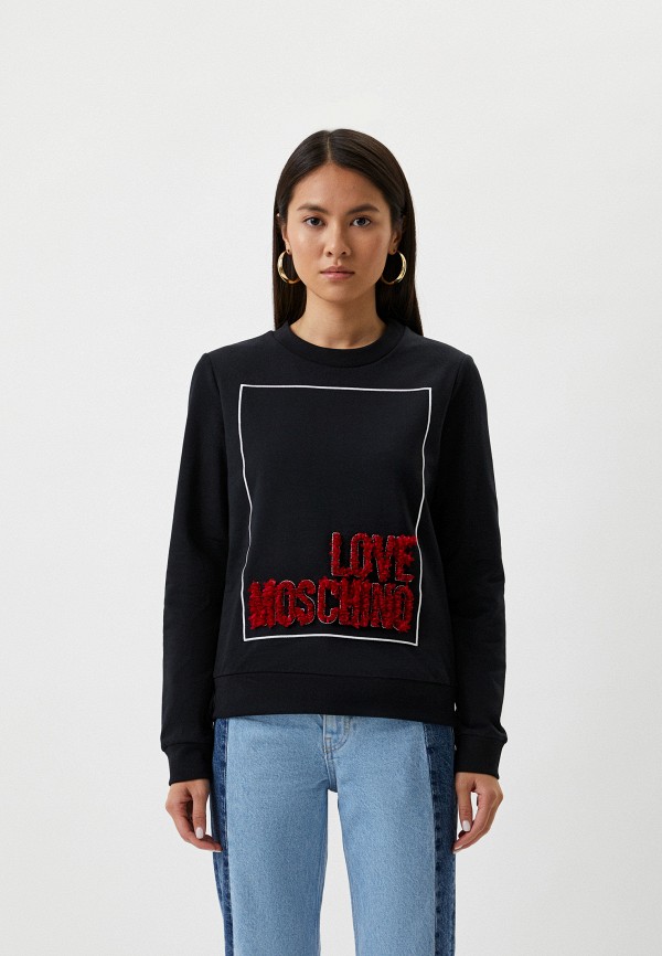 

Свитшот Love Moschino, Черный