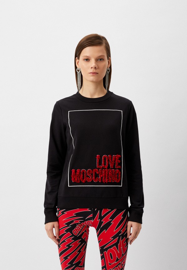 

Свитшот Love Moschino, Черный