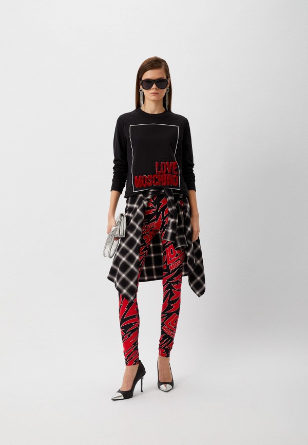 Свитшот Love Moschino черный, размер 44, фото 2