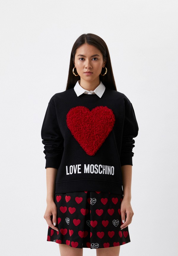 

Свитшот Love Moschino, Черный