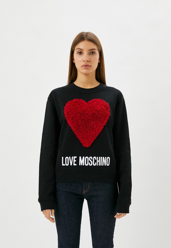 

Свитшот Love Moschino, Черный
