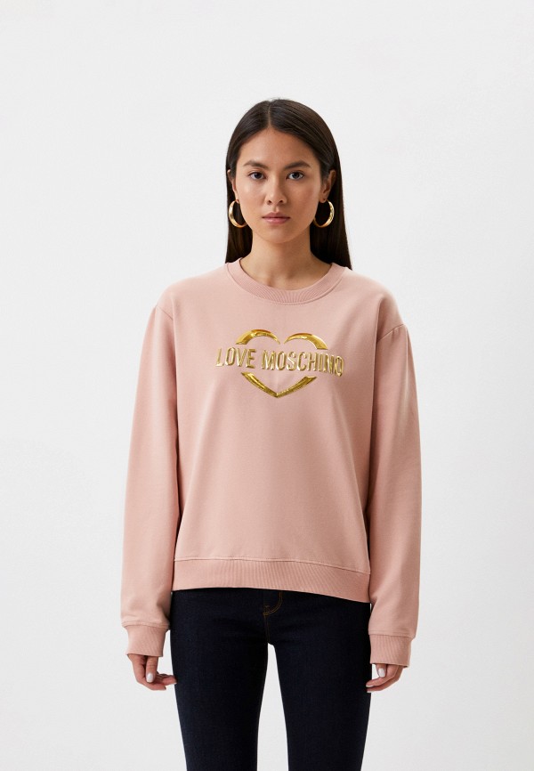 

Свитшот Love Moschino, Розовый