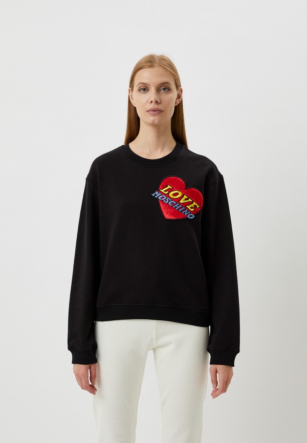 

Свитшот Love Moschino, Черный