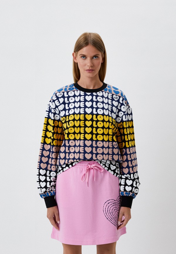 

Свитшот Love Moschino, Разноцветный