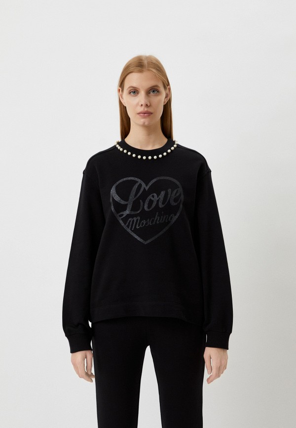 

Свитшот Love Moschino, Черный