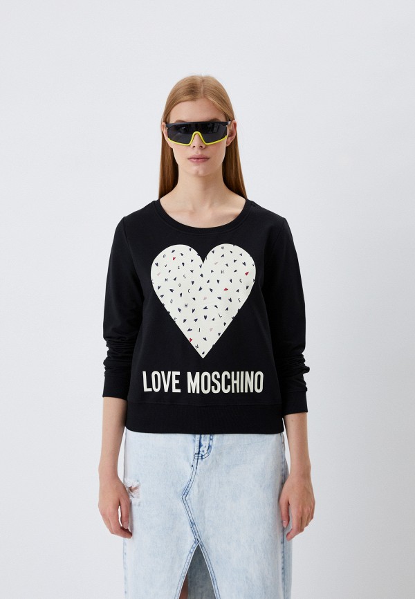 

Свитшот Love Moschino, Черный