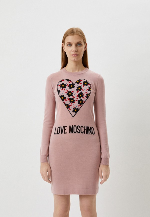 

Платье Love Moschino, Розовый