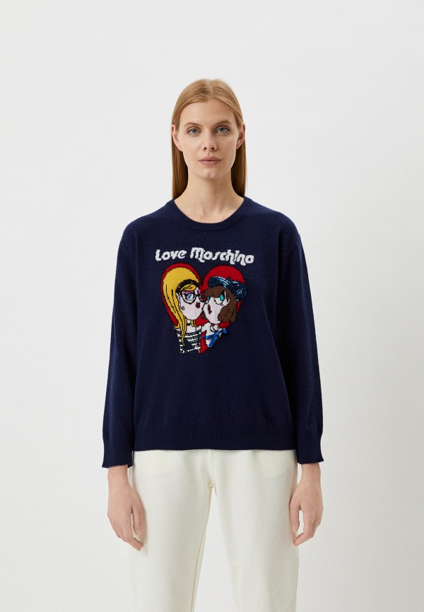 

Джемпер Love Moschino, Синий