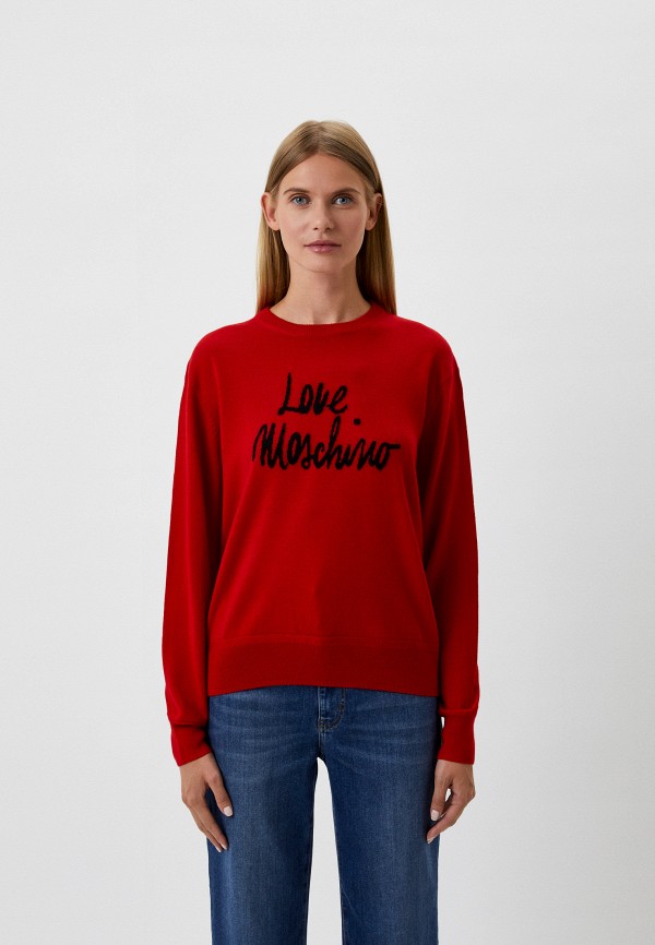 

Джемпер Love Moschino, Красный