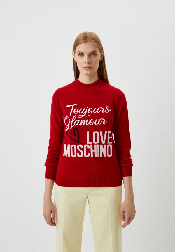 

Джемпер Love Moschino, Красный