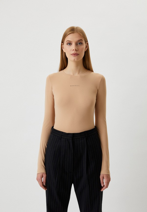 

Боди MM6 Maison Margiela, Бежевый