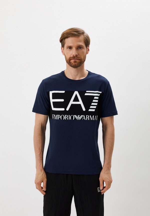 

Футболка EA7, Синий, LOGO SERIES