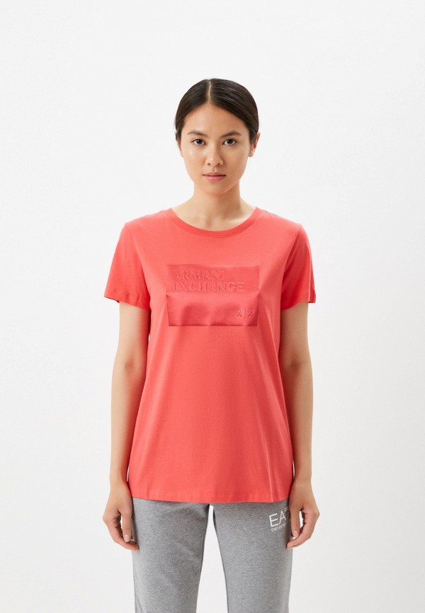 

Футболка Armani Exchange, Коралловый