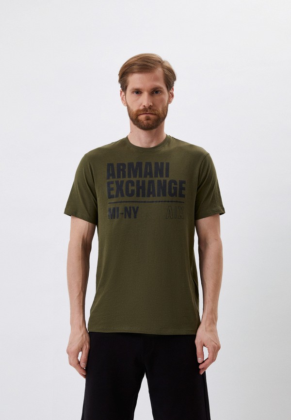 

Футболка Armani Exchange, Хаки