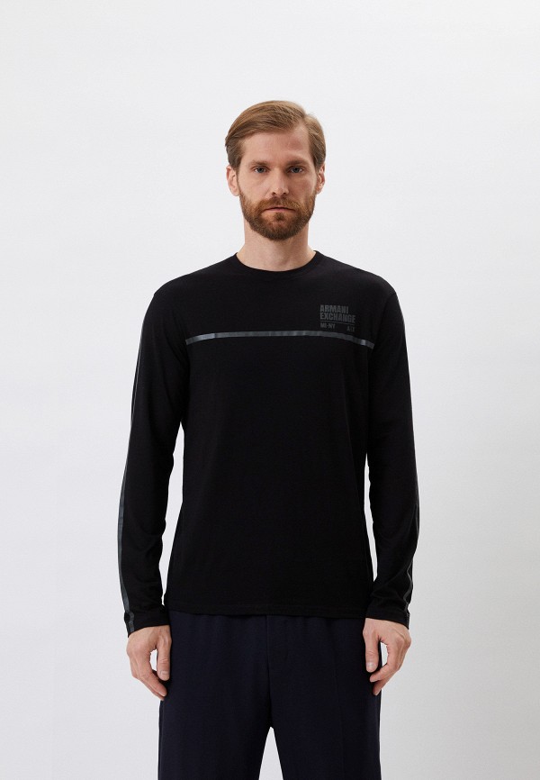 

Лонгслив Armani Exchange, Черный