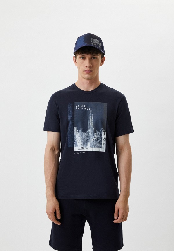 

Футболка Armani Exchange, Синий