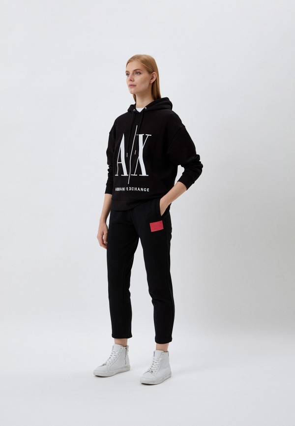 Худи Armani Exchange черный, размер 46, фото 2