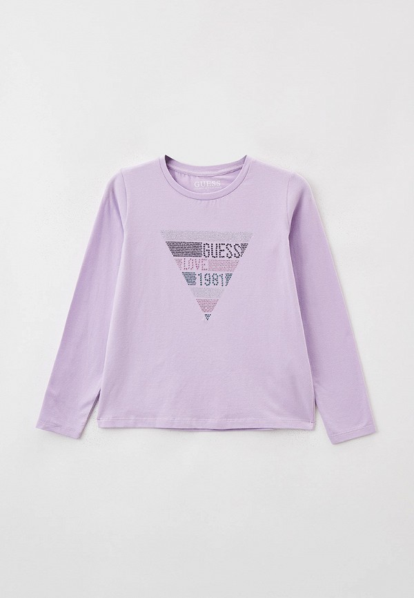 

Лонгслив Guess, Фиолетовый