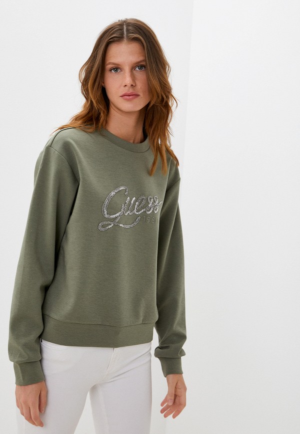 

Свитшот Guess Jeans, Хаки