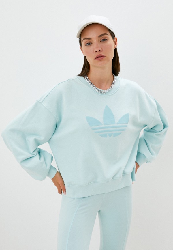 

Свитшот adidas Originals, Бирюзовый, CREW