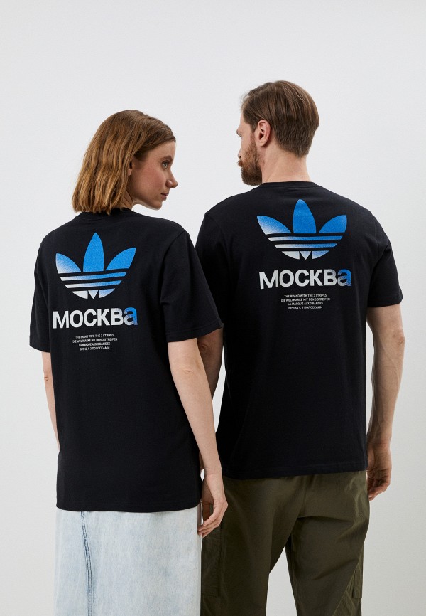 Футболка adidas Originals черный, размер 40, фото 2