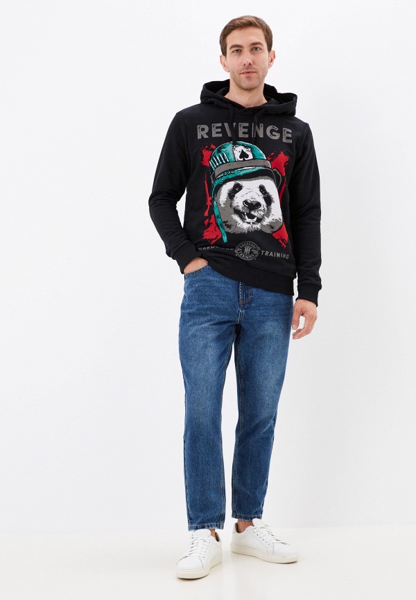 Худи Hardcore Training черный, размер 46, фото 2