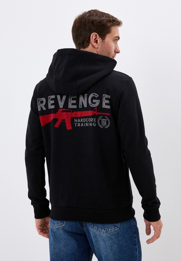 Худи Hardcore Training черный, размер 46, фото 3