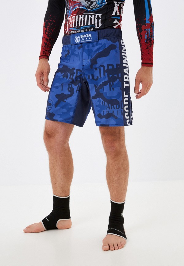 

Шорты спортивные Hardcore Training, Синий, Camo 2.1 Blue Fightshorts