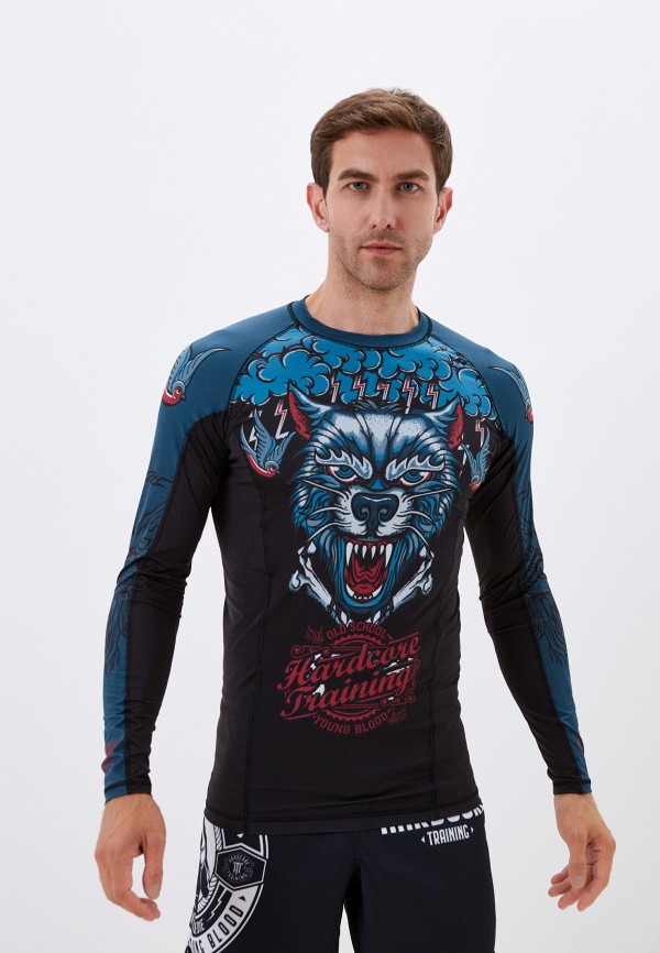 

Рашгард Hardcore Training, Разноцветный, Wolf Rashguard L/S