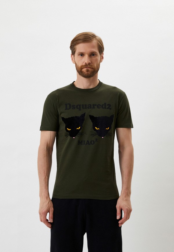 

Футболка Dsquared2, Хаки
