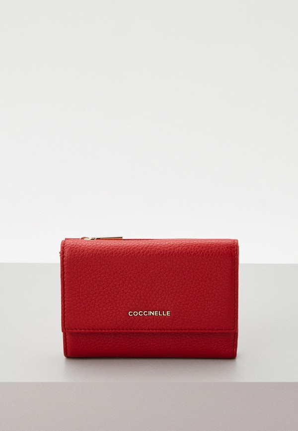 

Кошелек Coccinelle, Красный, METALLIC SOFT