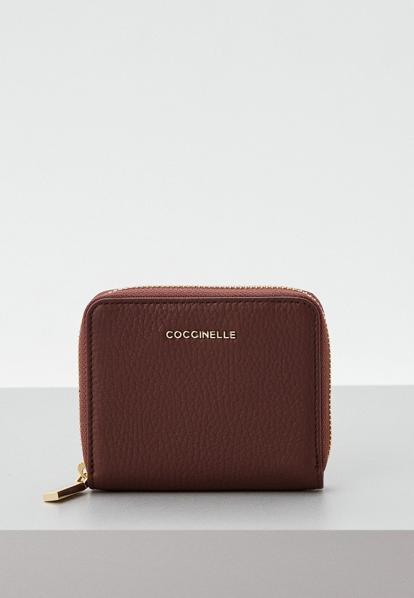 

Кошелек Coccinelle, Коричневый, METALLIC SOFT