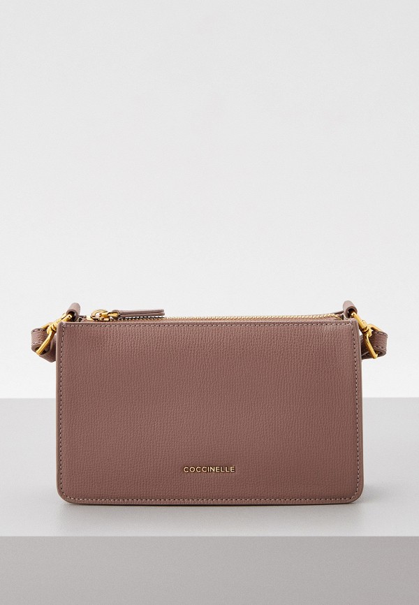 

Сумка Coccinelle, Розовый, ARYA TEXTURED