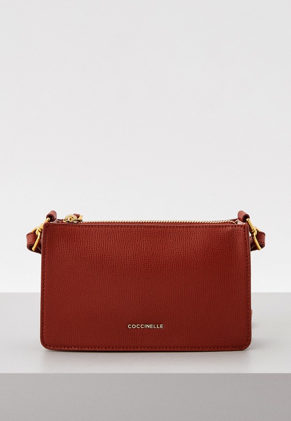 

Сумка Coccinelle, Красный, ARYA TEXTURED