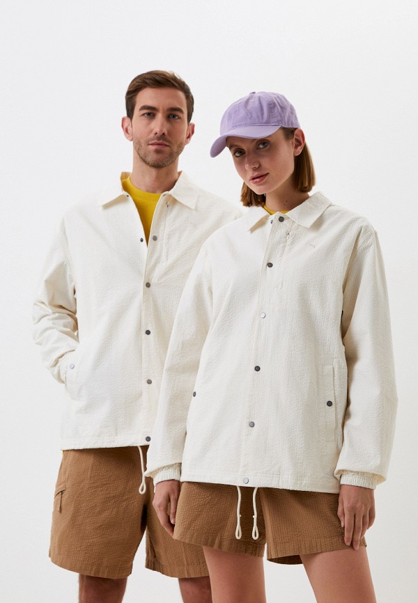 

Куртка PUMA, Белый, MMQ Seersucker Shirt Jacket