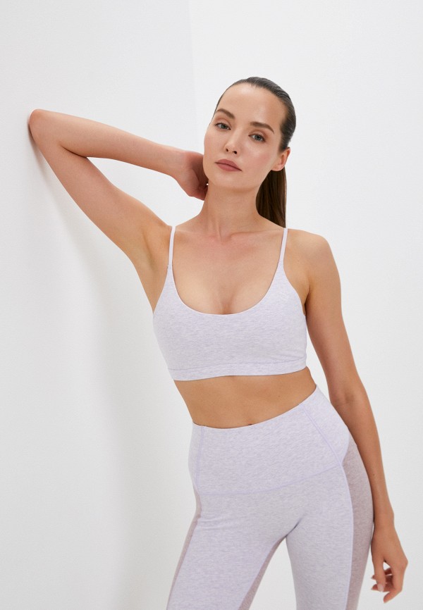 

Топ спортивный PUMA, Фиолетовый, LOW IMPACT EXHALE BRA