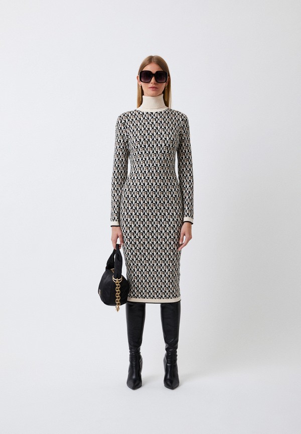 

Платье Elisabetta Franchi, Бежевый