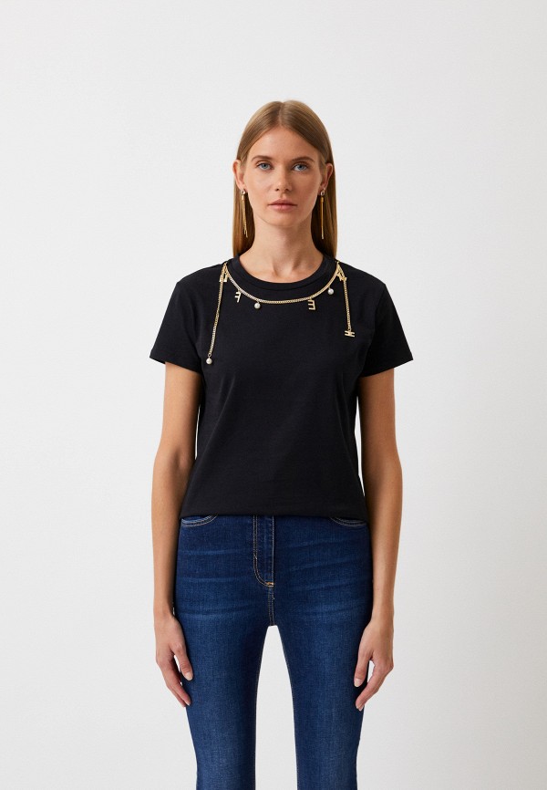 

Футболка Elisabetta Franchi, Черный
